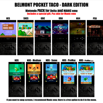 Screenshot for BELMONT POCKET TACO Full Pack - DARK EDITION