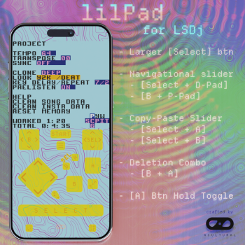Screenshot for lilPad - Little Sound Dj (LSDj) Skin