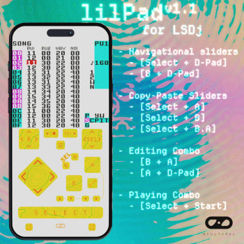 Screenshot for lilPad - Little Sound Dj (LSDj) Skin