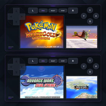 Screenshot for Overdeck DS - ergonomic landscape DS skin