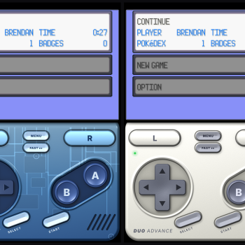 Screenshot for iPhone Duo GBA Skins for Delta (Portrait)